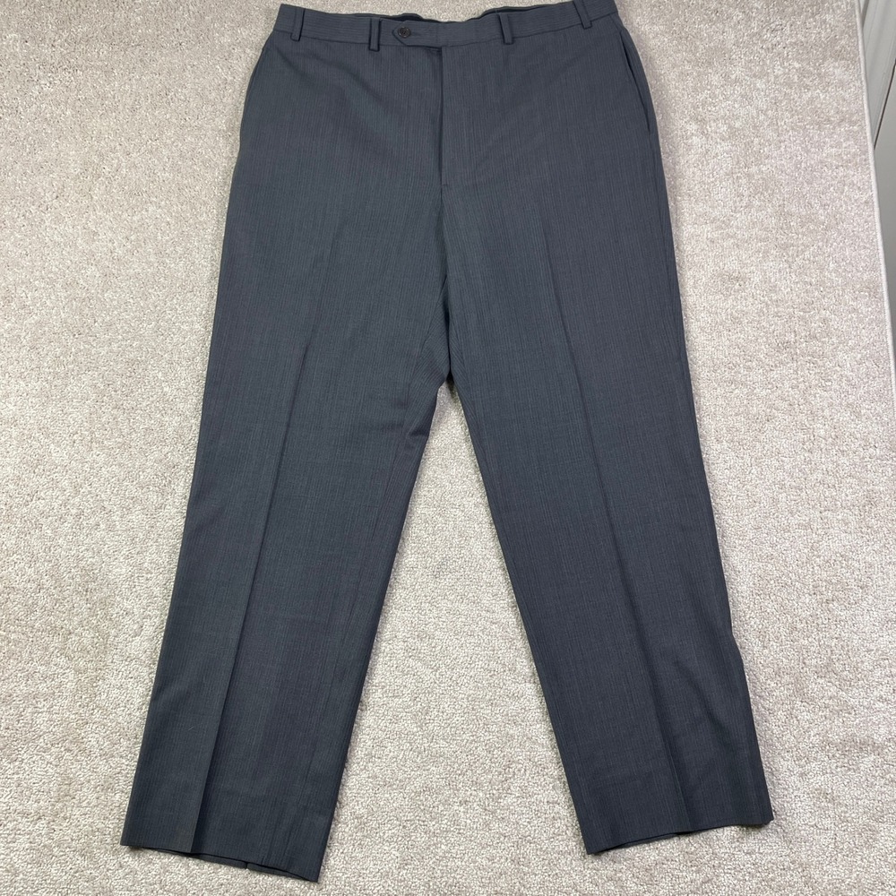 Brooks Brothers 346 Strech Wool Suit‎ Men's 42L 38x30 Gray Pinstripe 3-Button - Picture 14 of 16